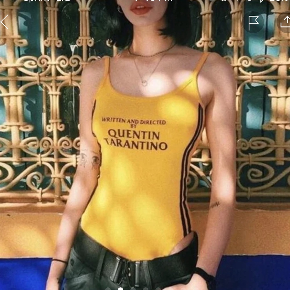 Omight kill bill body suit